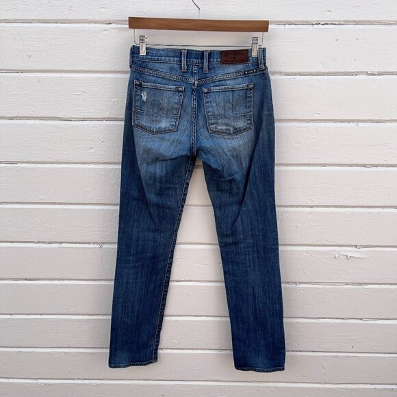 Lucky Brand Womens Sofia Straight Regular SZ 4/27 (Really 30 x 31) Cotton Blend - Picture 6 of 10